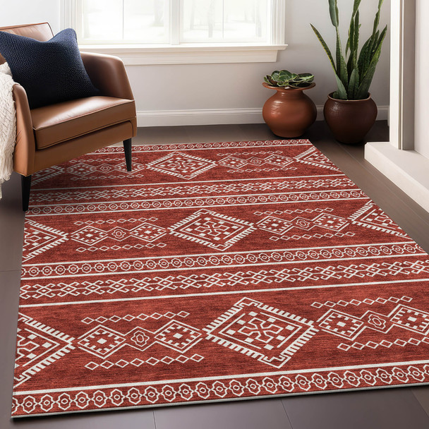 Addison Mayfield AMF901 Red Rug