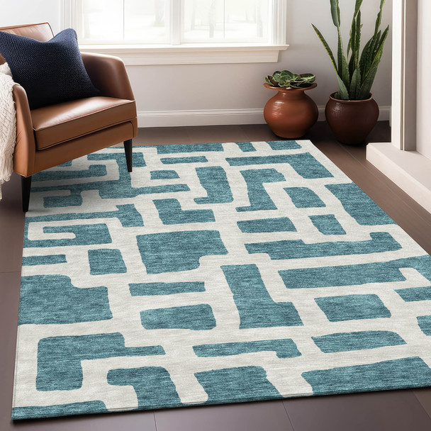 Addison Mayfield AMF903 Teal Rug