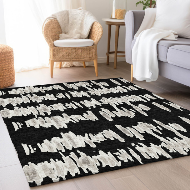 Addison Mayfield AMF905 Black Rug