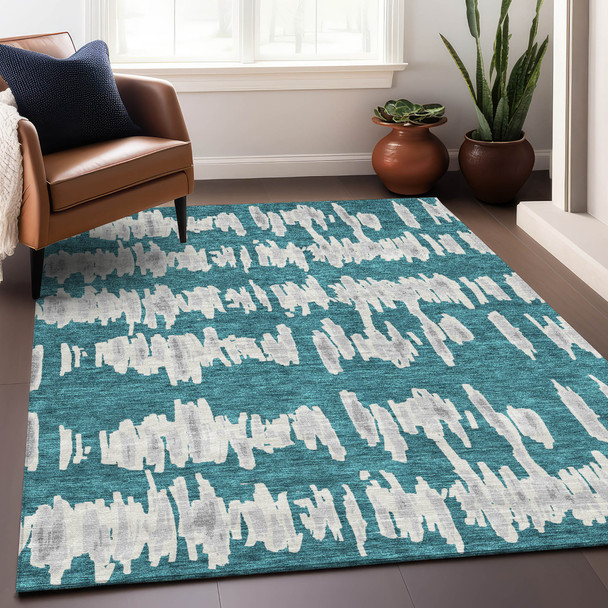 Addison Mayfield AMF905 Teal Rug