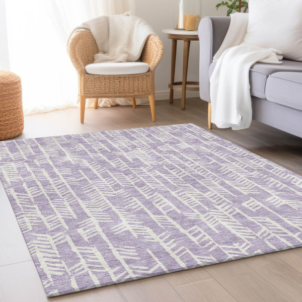 Addison Mayfield AMF906 Lavender Rug