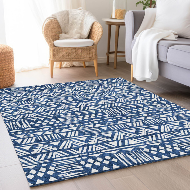 Addison Mayfield AMF907 Navy Rug
