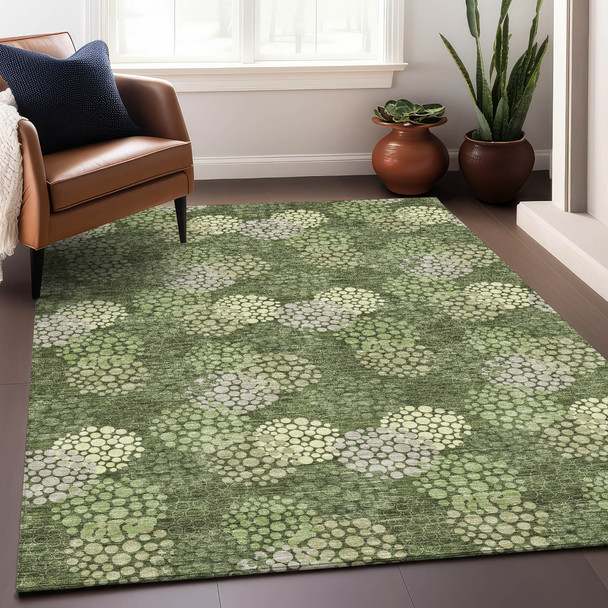 Addison Mayfield AMF908 Olive Rug