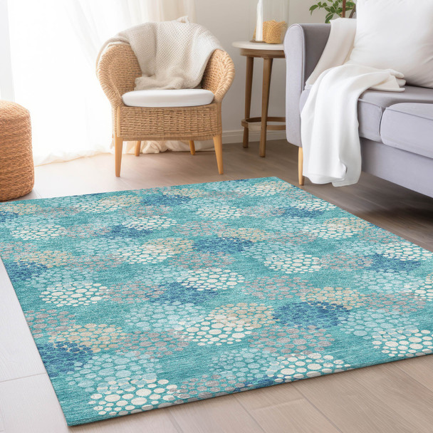 Addison Mayfield AMF908 Teal Rug