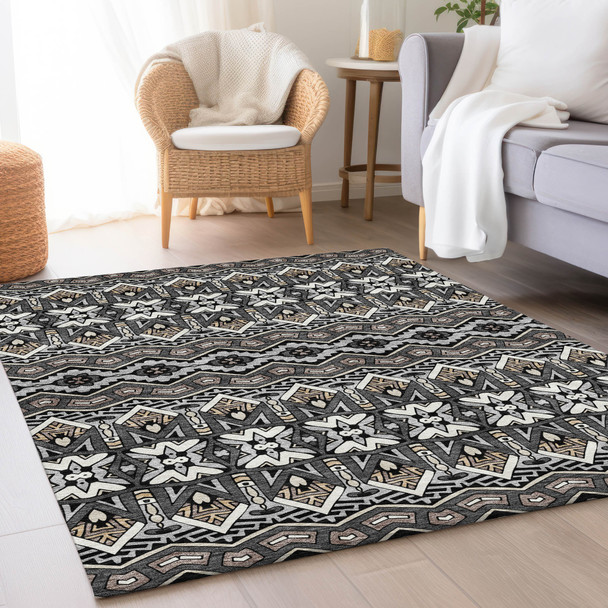 Addison Mayfield AMF909 Charcoal Rug