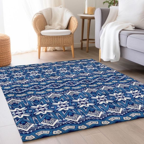Addison Mayfield AMF909 Navy Rug