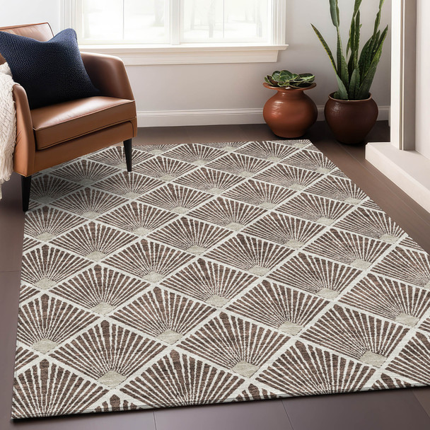 Addison Mayfield AMF914 Brown Rug