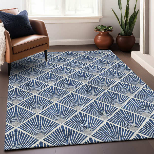 Addison Mayfield AMF914 Navy Rug
