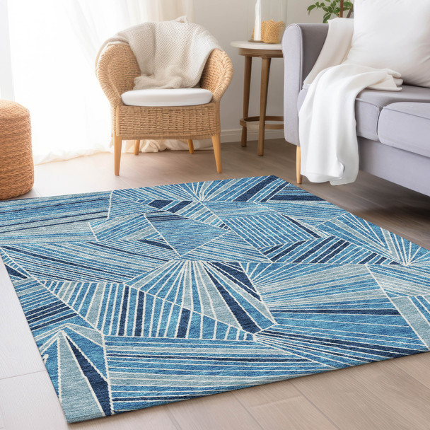 Addison Mayfield AMF915 Blue Rug