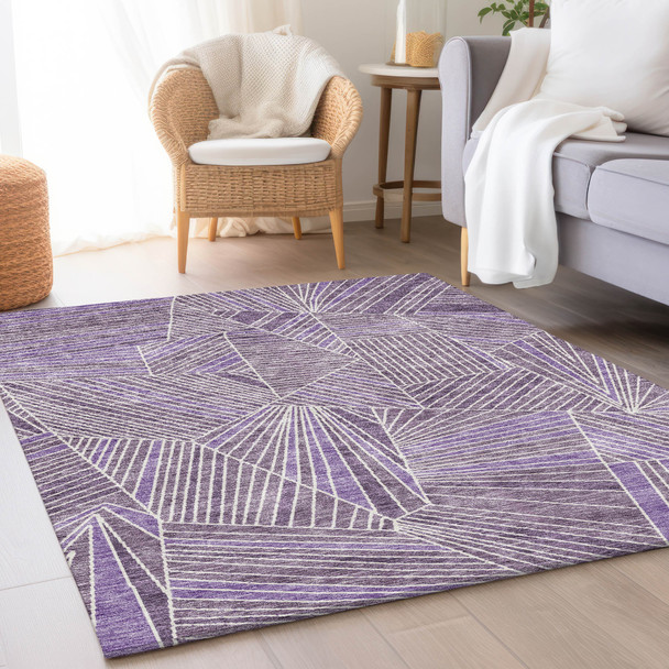 Addison Mayfield AMF915 Purple Rug