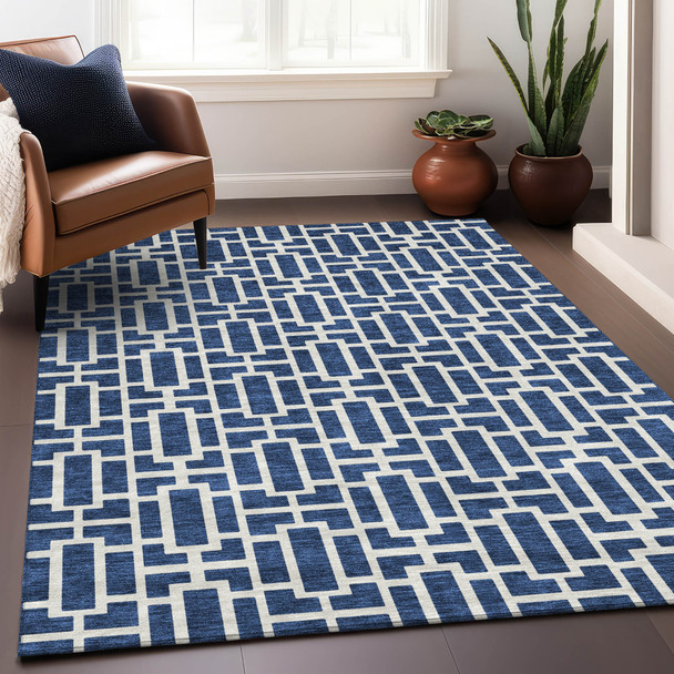 Addison Mayfield AMF916 Navy Rug