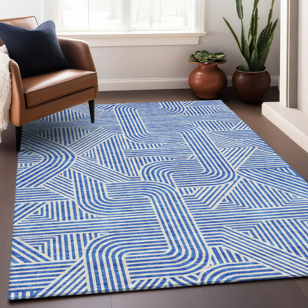 Addison Mayfield AMF917 Blue Rug
