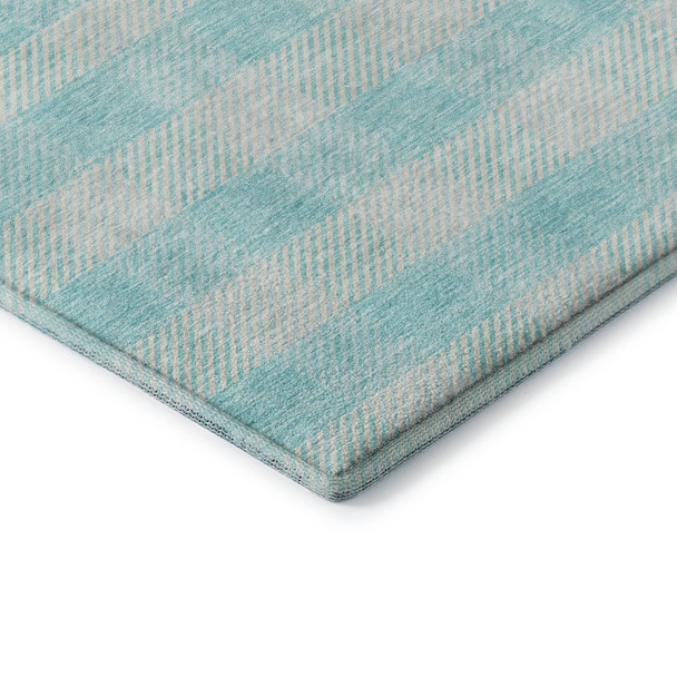 Addison Mayfield AMF924 Aqua Rug