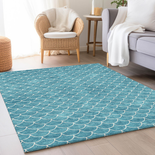 Addison Mayfield AMF933 Teal Rug