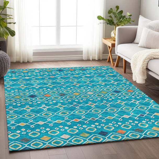 Addison Mayfield AMF938 Teal Rug