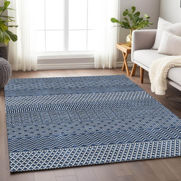 Addison Mayfield AMF939 Navy Rug
