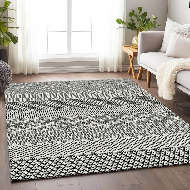 Addison Mayfield AMF939 White Rug