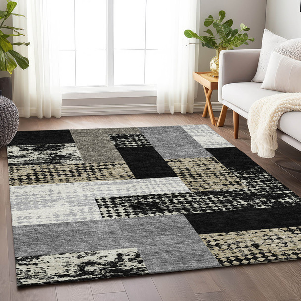 Addison Mayfield AMF941 Black Rug