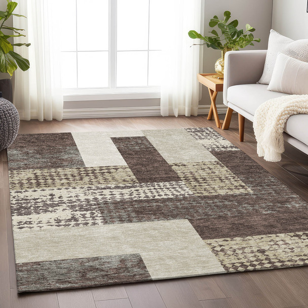 Addison Mayfield AMF941 Brown Rug
