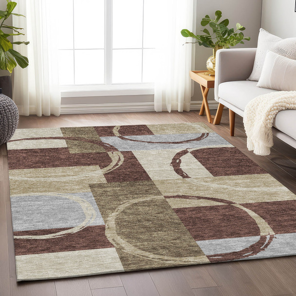 Addison Mayfield AMF943 Brown Rug