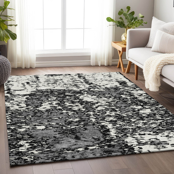 Addison Mayfield AMF946 Black Rug