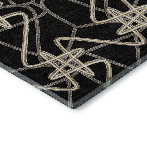 Addison Mayfield AMF947 Black Rug
