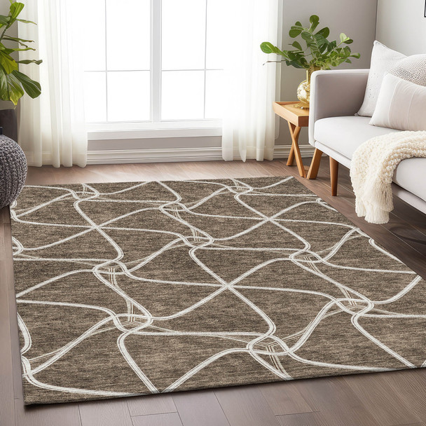 Addison Mayfield AMF948 Brown Rug