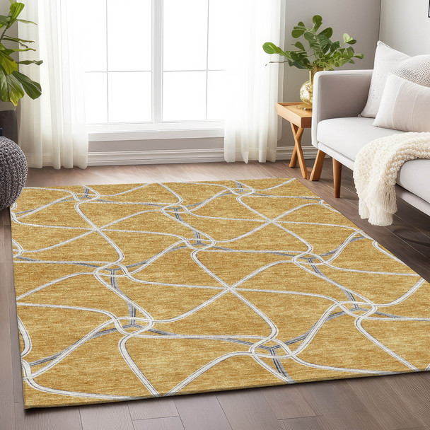 Addison Mayfield AMF948 Gold Rug