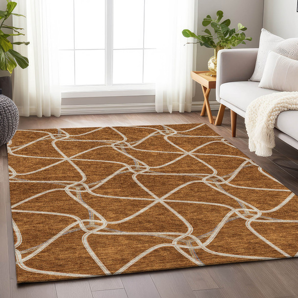 Addison Mayfield AMF948 Paprika Rug
