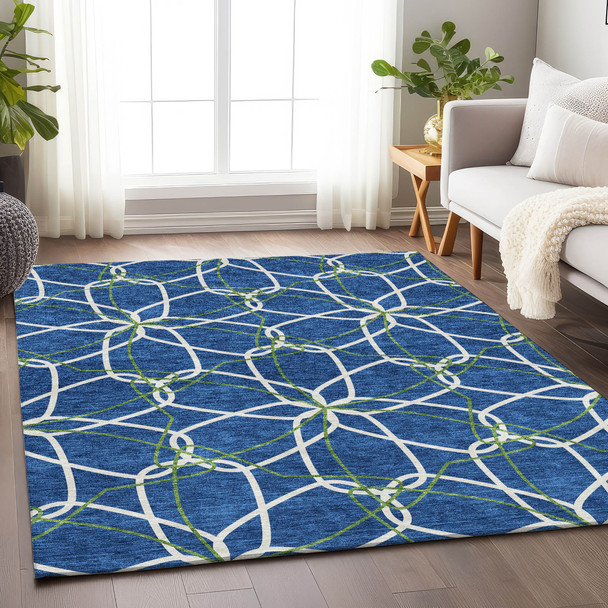 Addison Mayfield AMF950 Navy Rug
