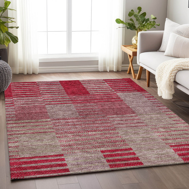 Addison Mayfield AMF954 Garnet Rug