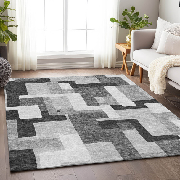 Addison Mayfield AMF955 Silver Rug