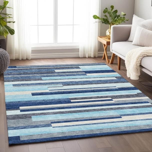 Addison Mayfield AMF956 Blue Rug