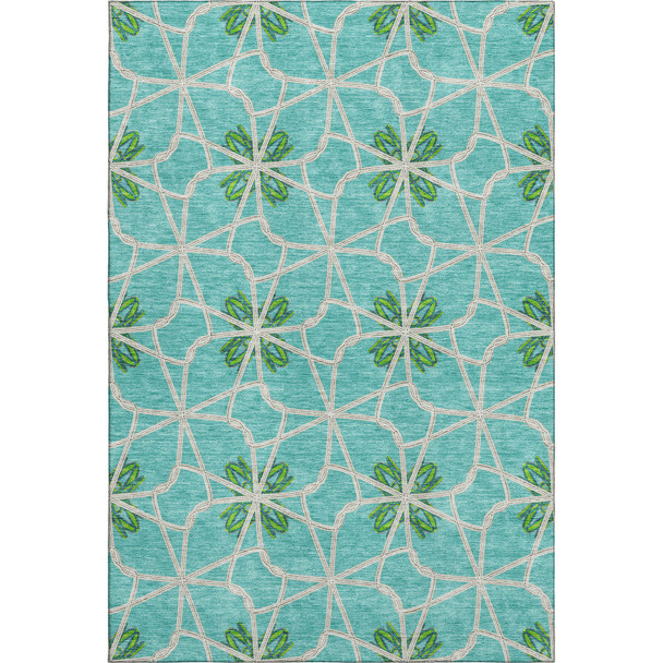 Addison Mayfield AMF958 Aqua Rug