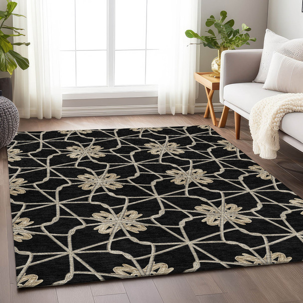 Addison Mayfield AMF958 Black Rug