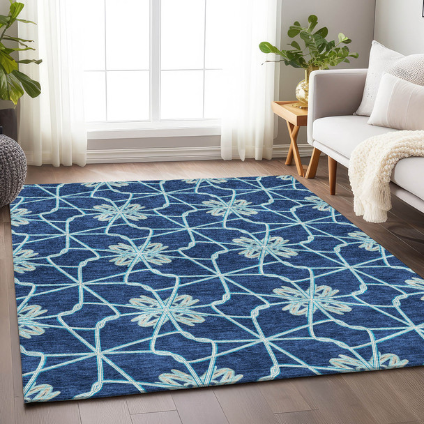 Addison Mayfield AMF958 Navy Rug
