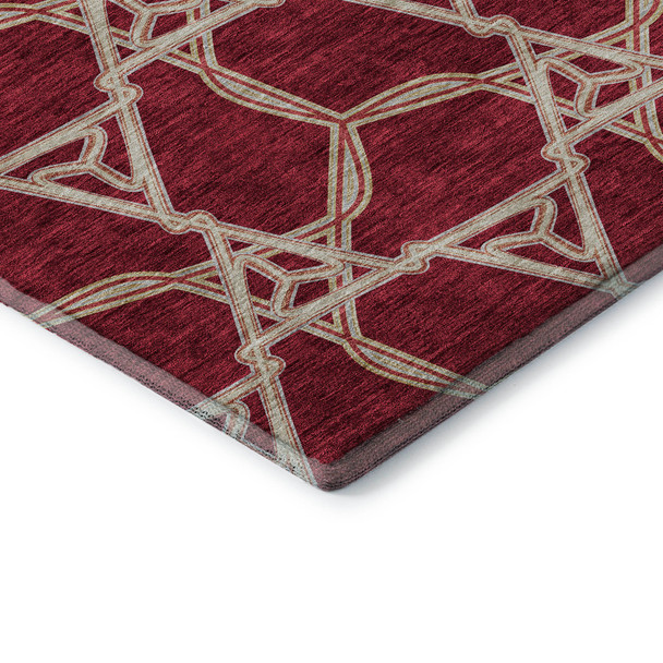 Addison Mayfield AMF959 Burgundy Rug