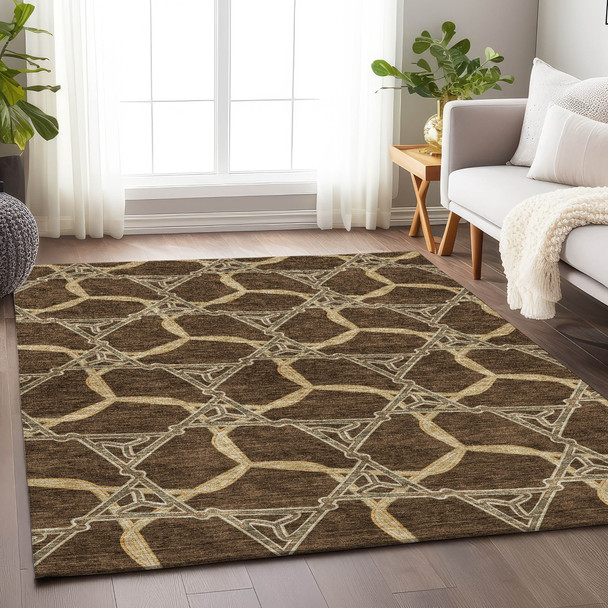 Addison Mayfield AMF959 Brown Rug