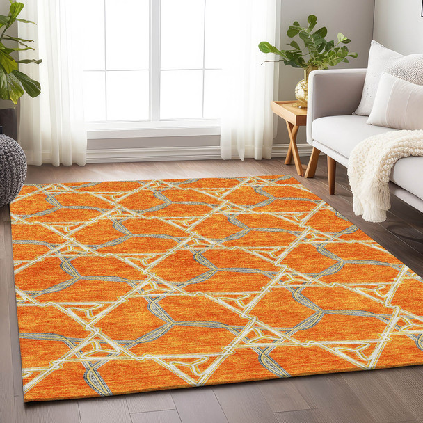 Addison Mayfield AMF959 Orange Rug