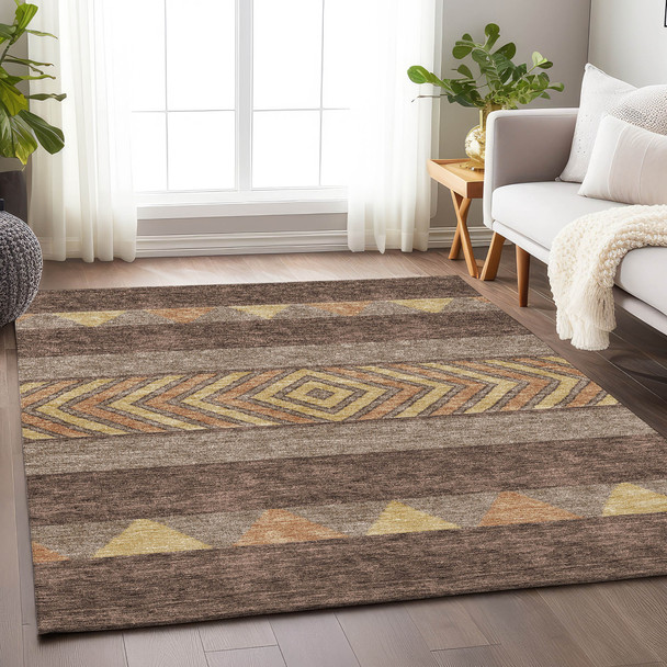 Addison Mayfield AMF965 Brown Rug