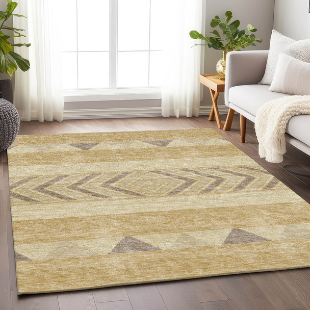 Addison Mayfield AMF965 Gold Rug