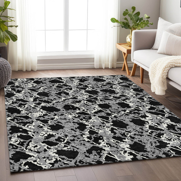Addison Mayfield AMF969 Black Rug