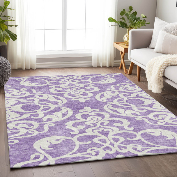 Addison Mayfield AMF973 Purple Rug