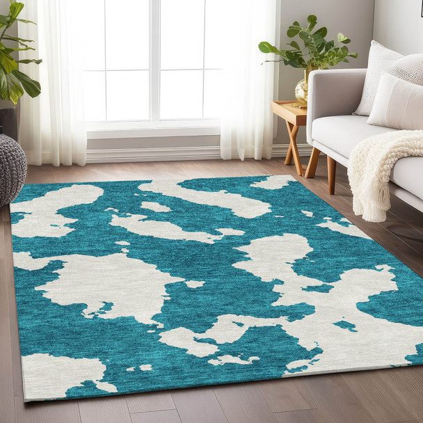 Addison Mayfield AMF975 Teal Rug
