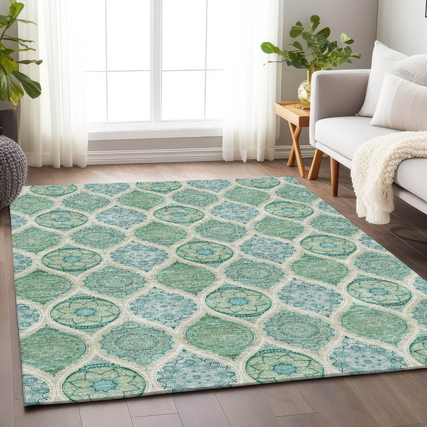 Addison Mayfield AMF976 Sage Rug