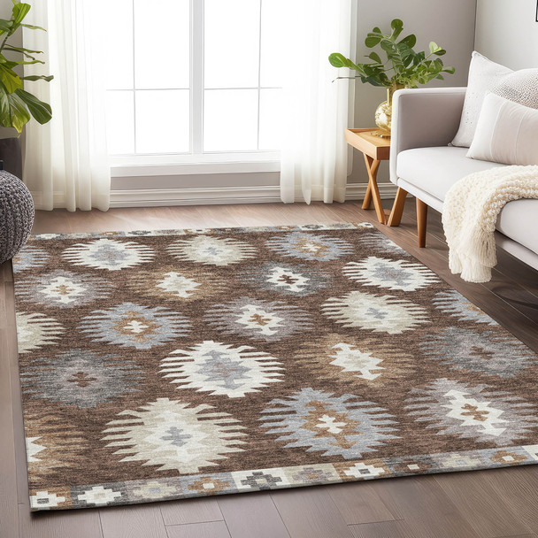 Addison Mayfield AMF983 Brown Rug