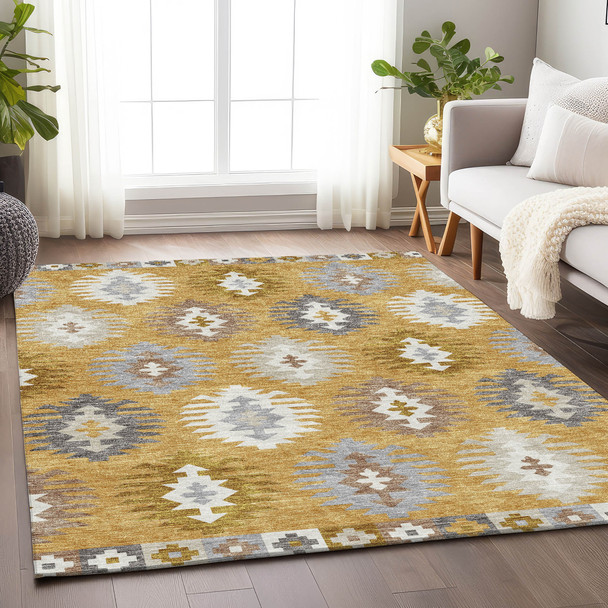 Addison Mayfield AMF983 Gold Rug