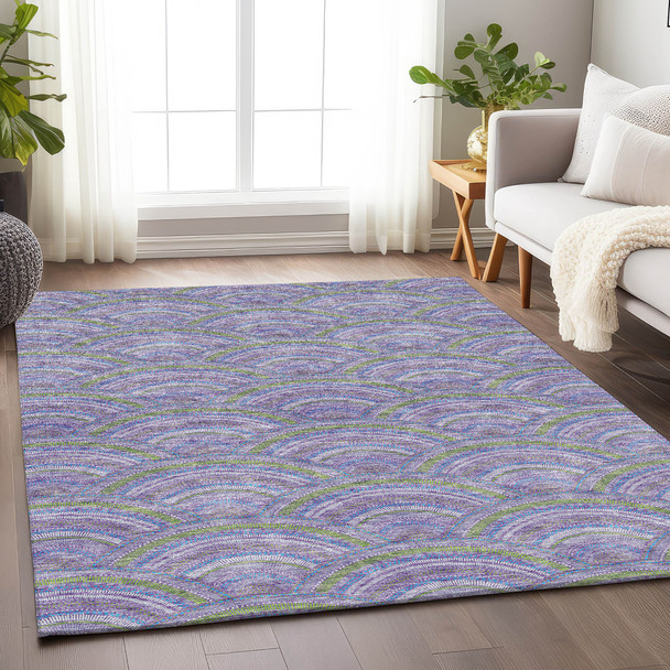 Addison Mayfield AMF984 Lavender Rug