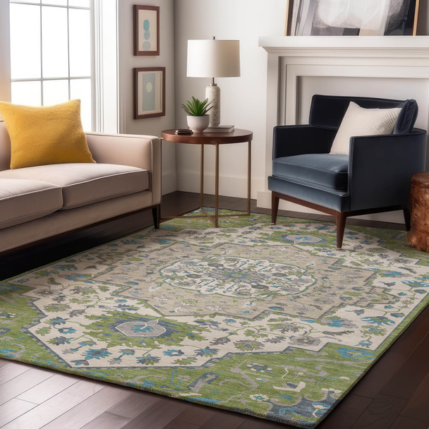 Addison Mayfield AMF985 Aloe Rug
