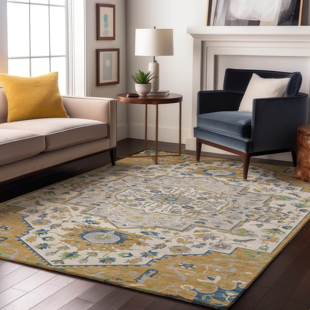 Addison Mayfield AMF985 Gold Rug